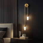 Rime Modern Wall Sconce for Bedeside Gold 2 PCS
