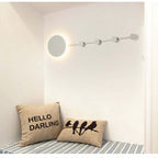 Arisha LED Porch Wall Hanging Coat Rack Creative Wall Lamp