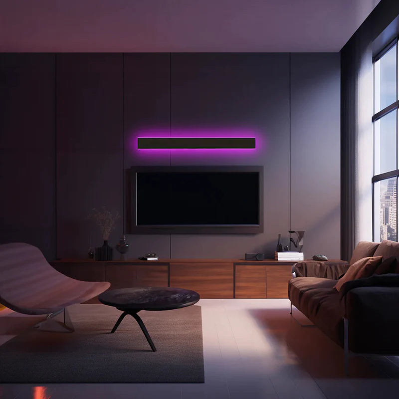 Elune Wall Light Outdoor LED Waterproof Minimalist Metal Cour - 17