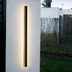 Elune Wall Light Outdoor LED Waterproof Minimalist Metal Cour - 18