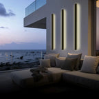 Elune Wall Light Outdoor LED Waterproof Minimalist Metal Cour - 30