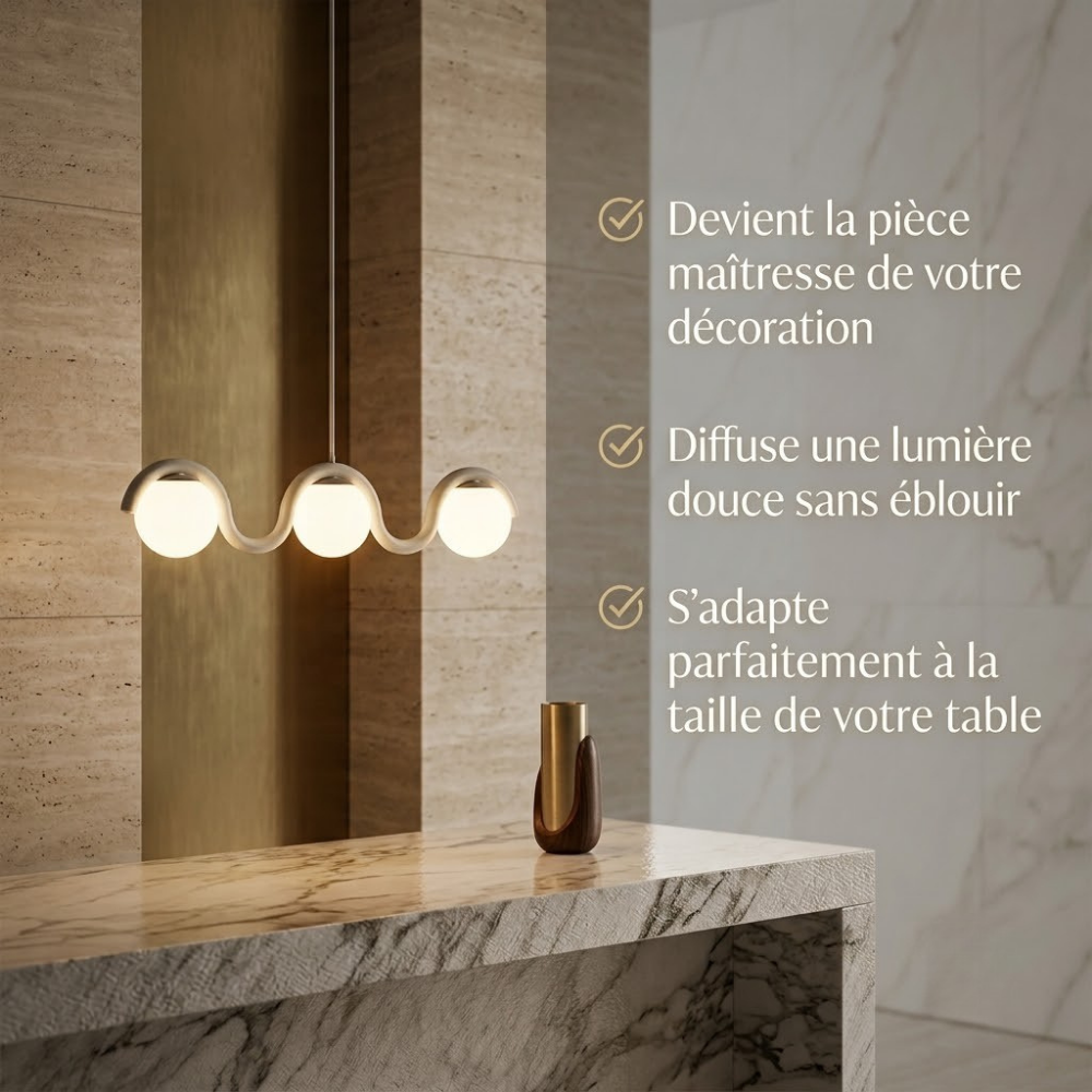Uvanda Chandelier Linéaire