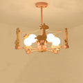 Arisha Giraffes LED Flush Mount Ceiling Light