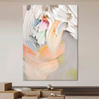 Thick Impasto Oil Painting Pastel 3D Texture