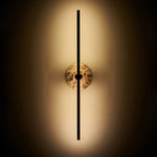 Elmarir Linear Alabaster Wall Light
