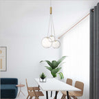 Valentina Glass Globe Bubble Pendant Light LED Stary