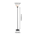 Morandi Modern Cup Floor Lamp, Multi Colors, Metal/