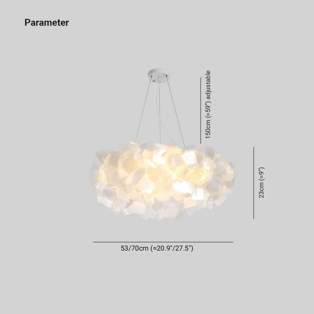 Arisha Flower Pendant Light, 6 Colour