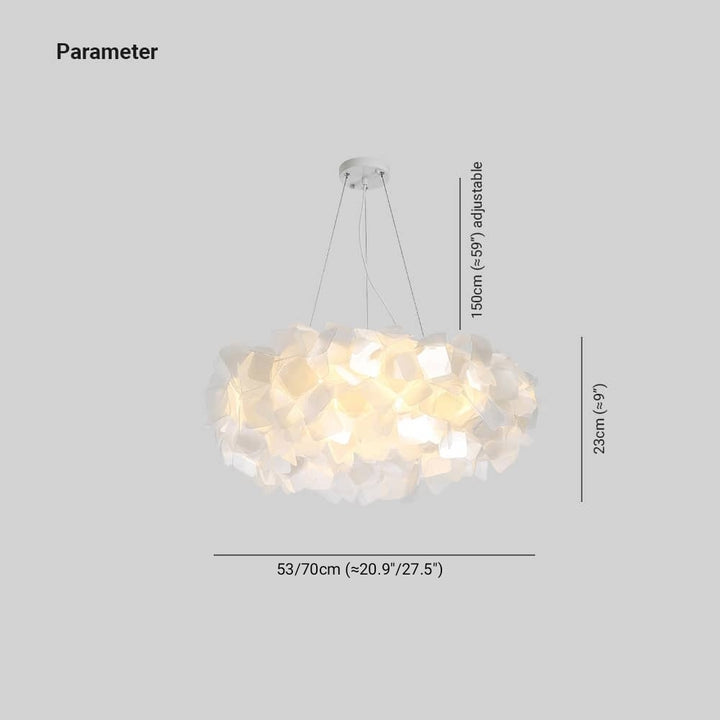 Arisha Modern Multicolour Decorative Flower Pendant Light