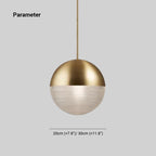 Valentina Vintage Pendant Light, Black & Gold