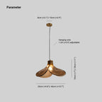 Arisha Handmade Retro Glass Pendant Light, Four-leaf Flower