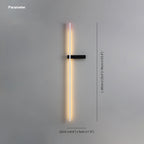 Arisha Minimalist Linear Wall Lamp Multi-Color Linear