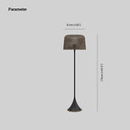 Ritta Waterproof Outdoor Floor Lamp, Rattan，Balcony/Terrace