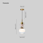 Arisha Pendant Light, 2 Style Astronaut