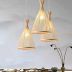 Arisha Pendant Light Rattan Modern, Hand-woven, Hotels