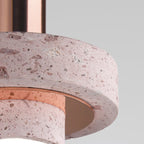Arisha Modern LED Art Deco Colorful Pendant Light, Terrazzo