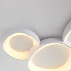 Arisha Modern Wave Flush Mount Ceiling Light