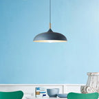 Aria  Modern Pendant Light Dome Macaron  Dining Room
