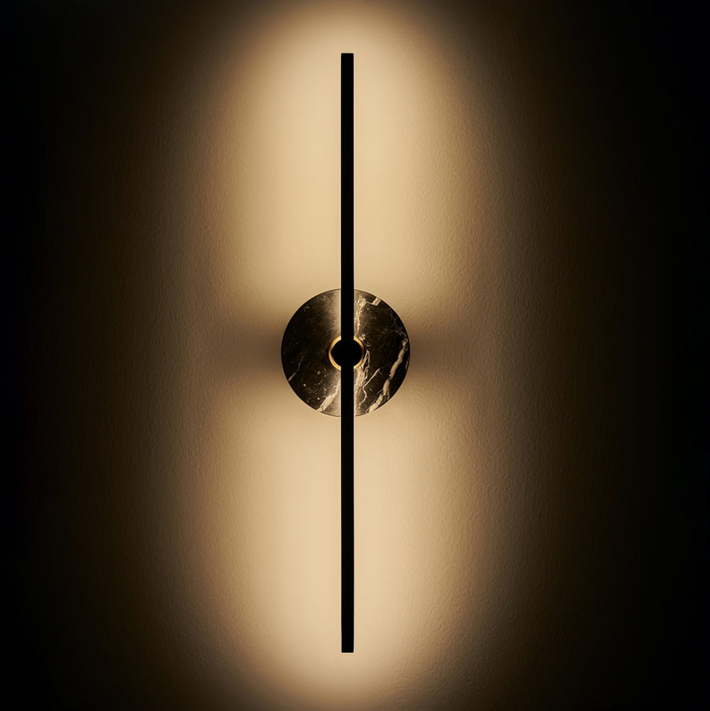 Elmarir Linear Alabaster Wall Light