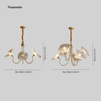 Calia Glass Chandelier