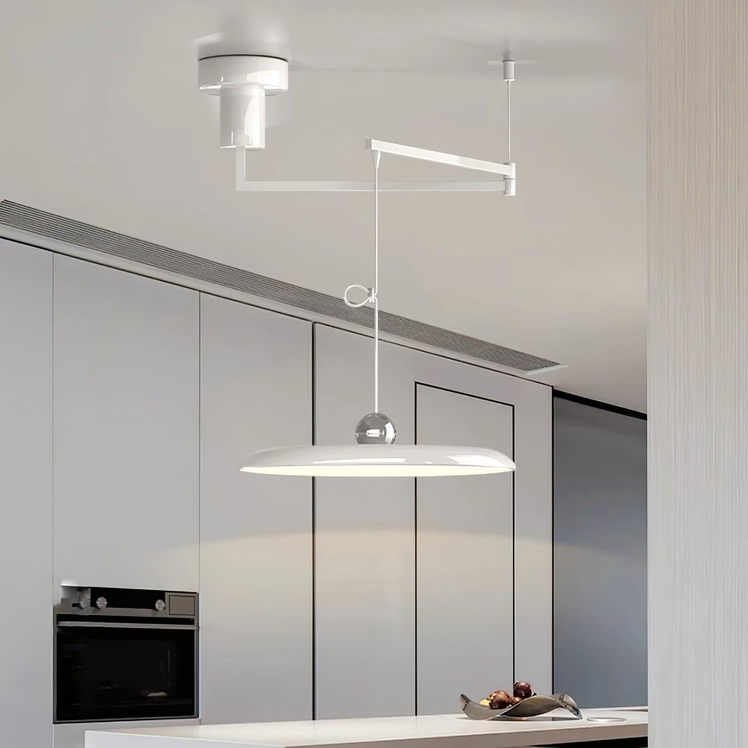 Flux Pendant Lights Morandi to Bras Adjustable - 10