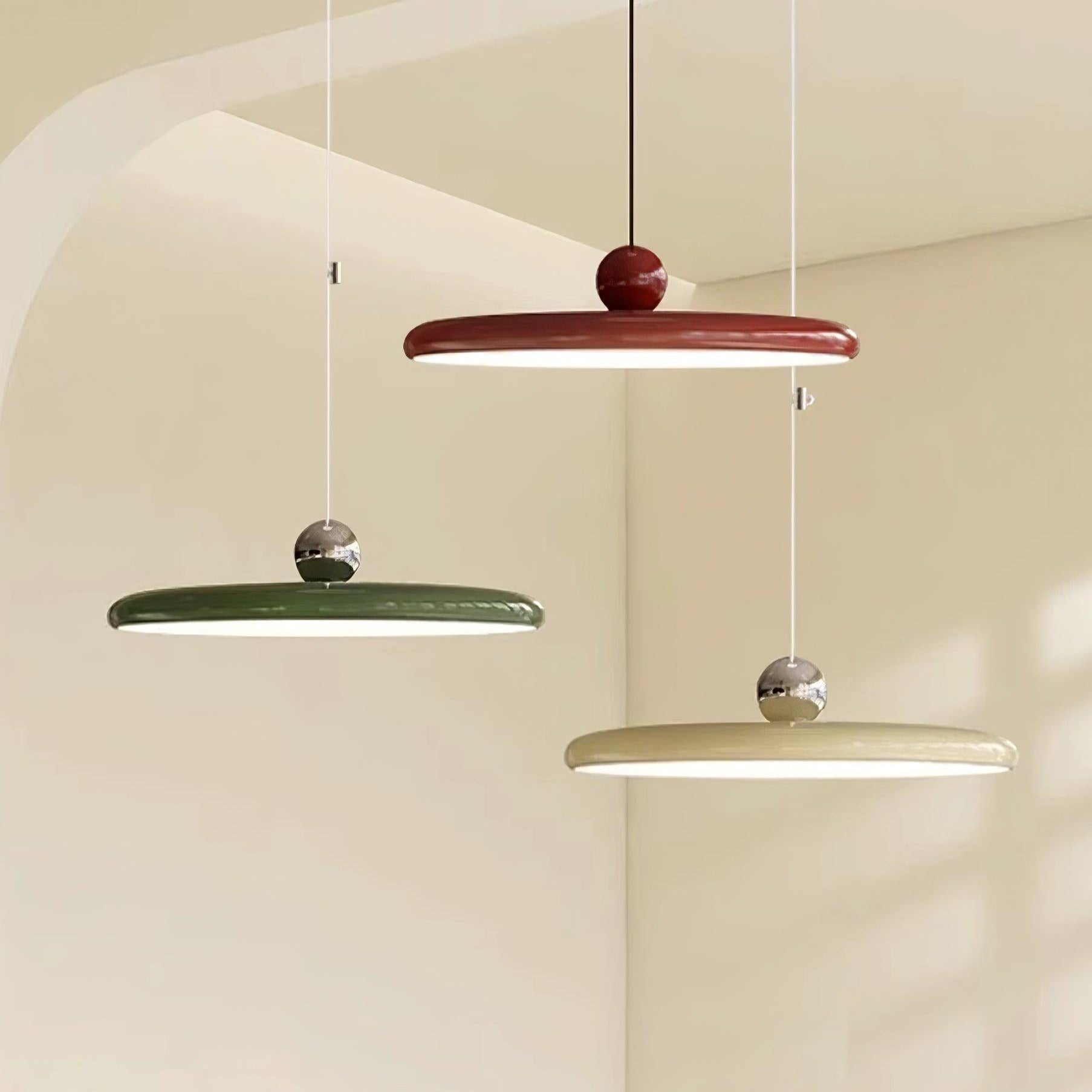 Flux Pendant Lights Morandi to Bras Adjustable - 3