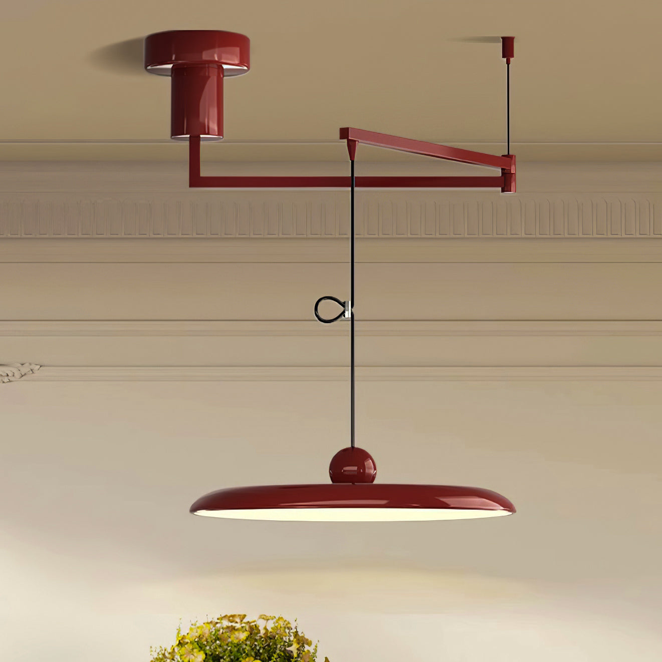 Flux Pendant Lights Morandi to Bras Adjustable - 6