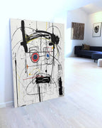 Wall Art Abstract Graffiti Hand Drawn Modern