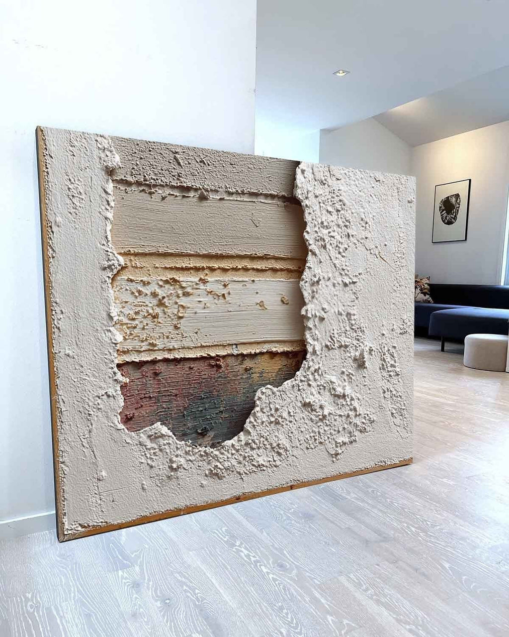 Wabi-Sabi Layered Texture Painting