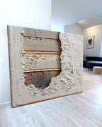 Wabi-Sabi Layered Texture Painting