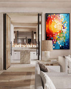 Wall Art Abstract Geometric Modern