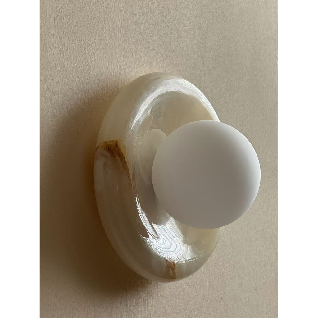 Hako Wall Light Indoore in Marbre - 1
