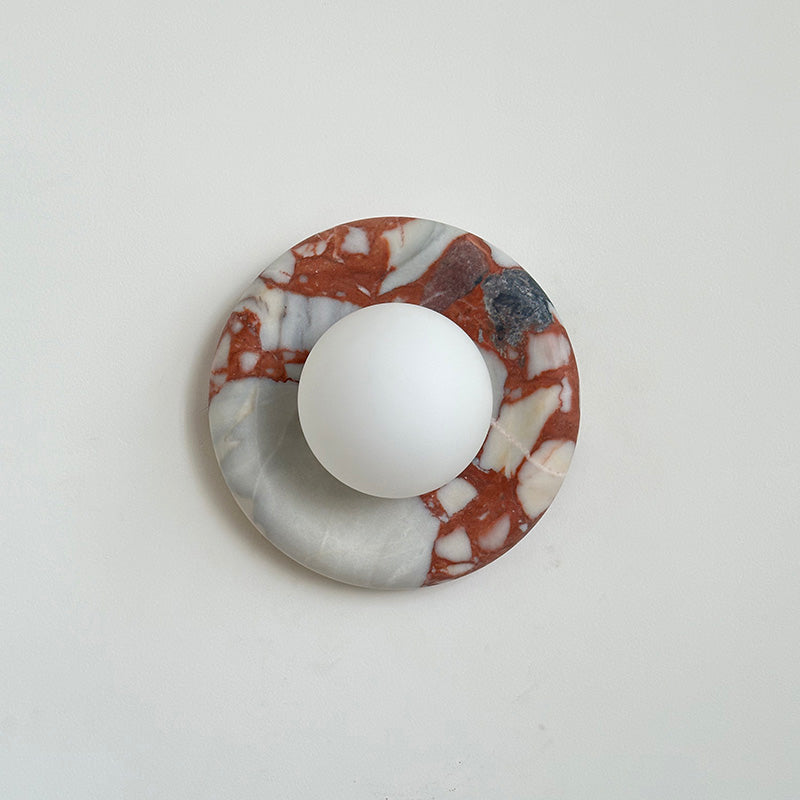 Hako Wall Light Indoore in Marbre - 106