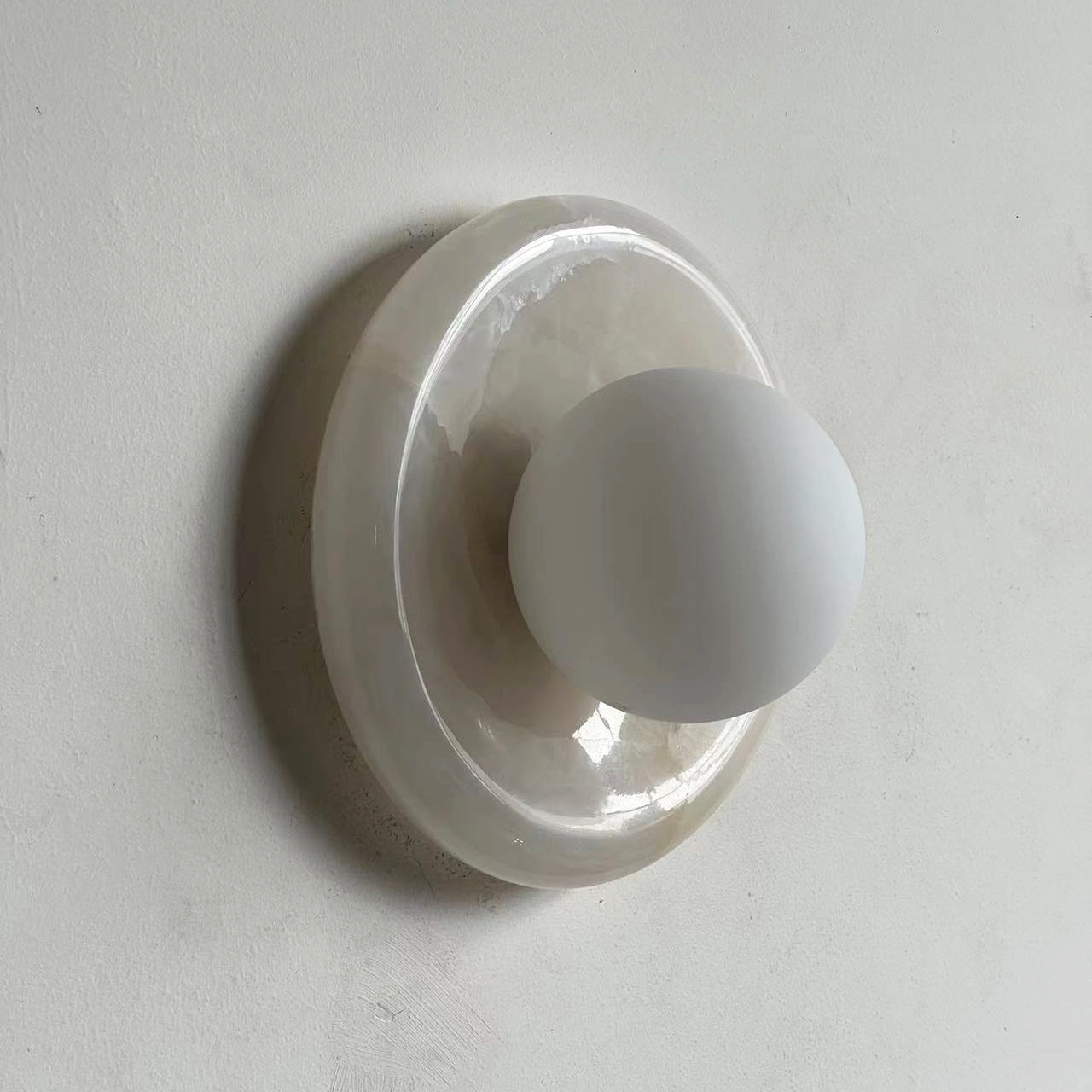 Hako Wall Light Indoore in Marbre - 11