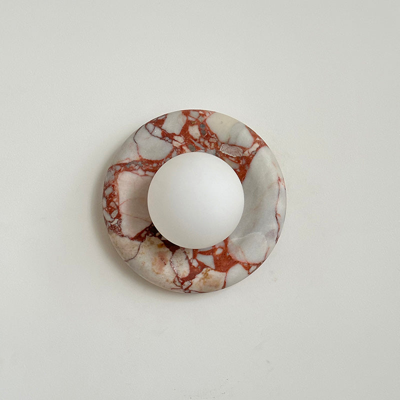 Hako Wall Light Indoore in Marbre - 111