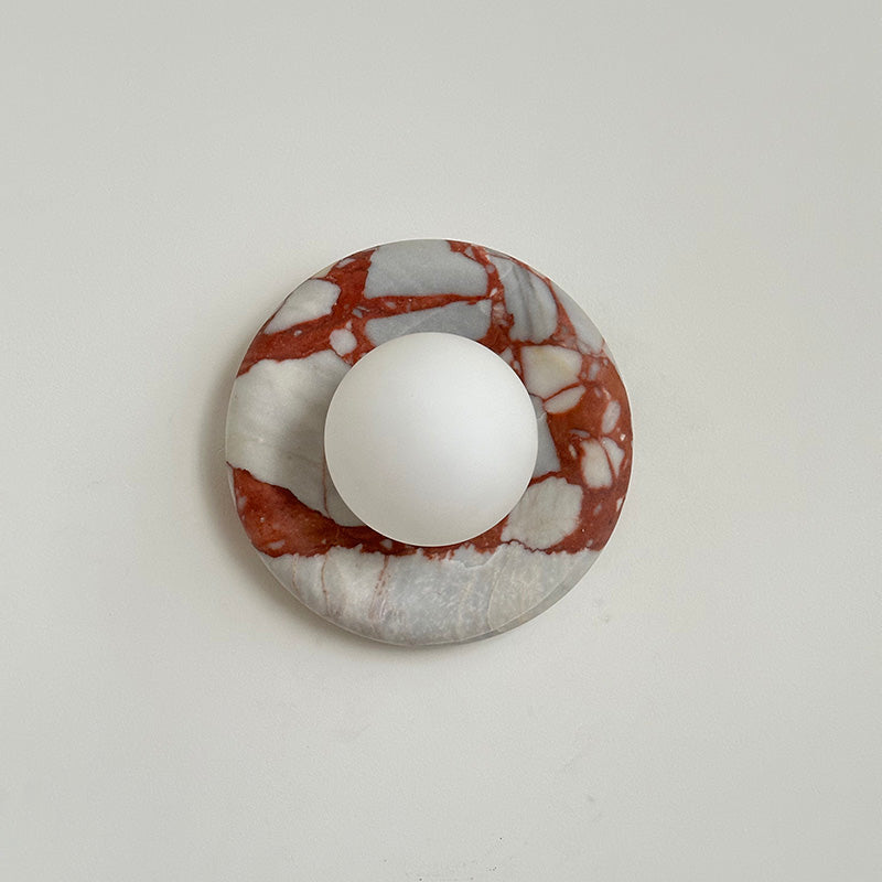 Hako Wall Light Indoore in Marbre - 112