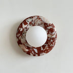 Hako Wall Light Indoore in Marbre - 115