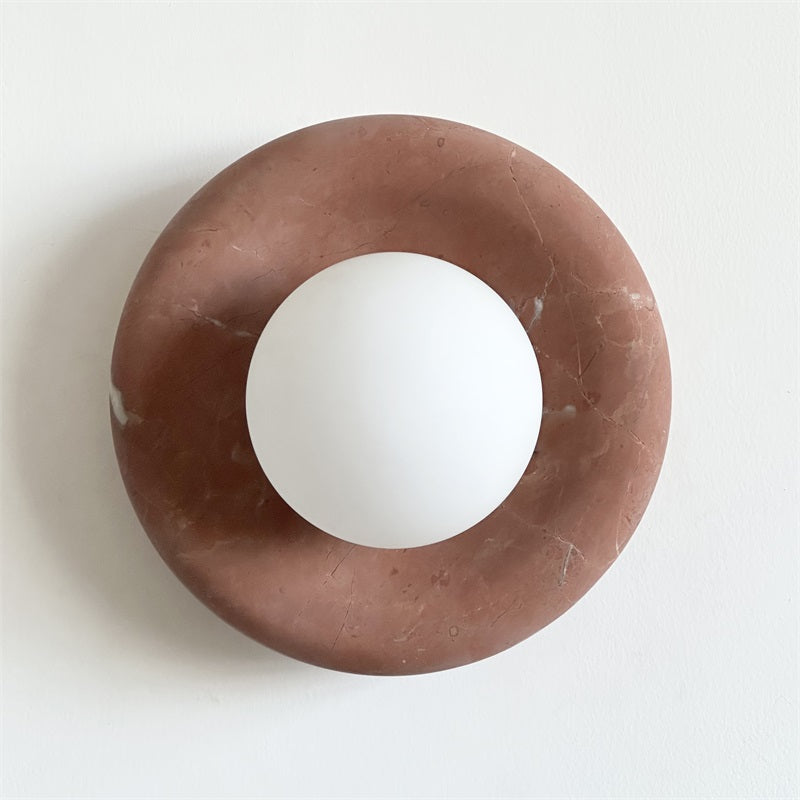 Hako Wall Light Indoore in Marbre - 123