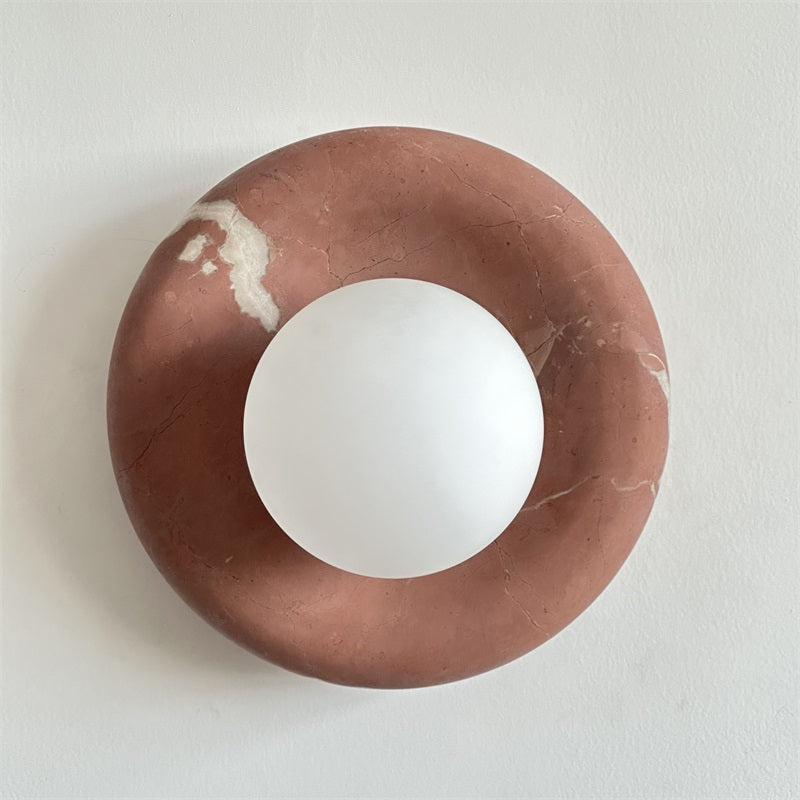 Hako Wall Light Indoore in Marbre - 126