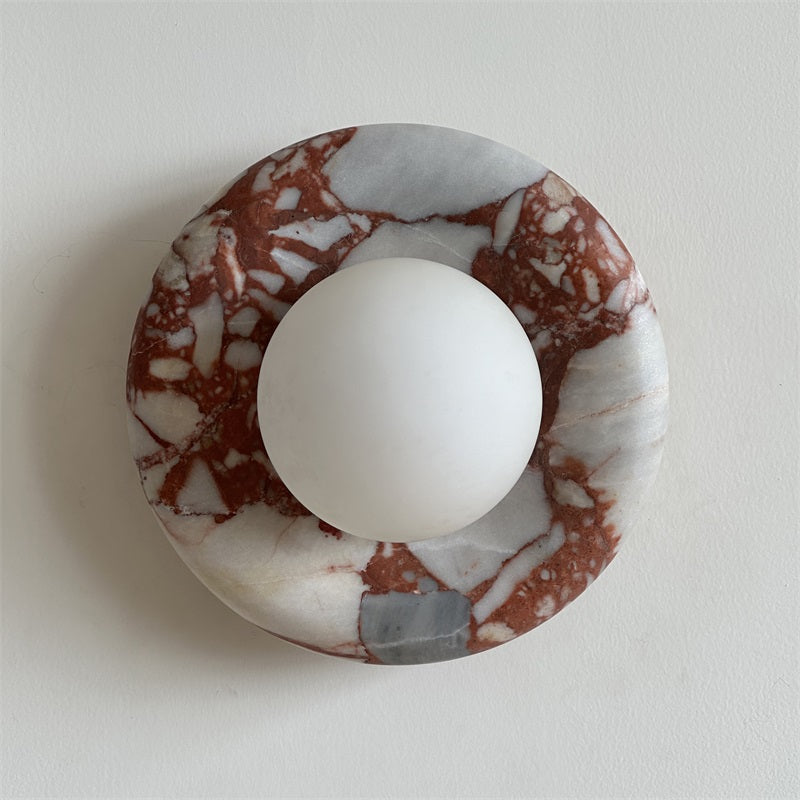 Hako Wall Light Indoore in Marbre - 131