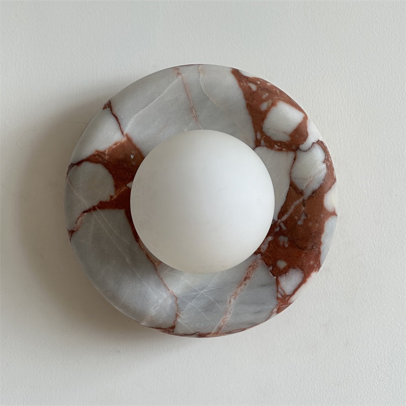 Hako Wall Light Indoore in Marbre - 132
