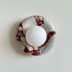 Hako Wall Light Indoore in Marbre - 185