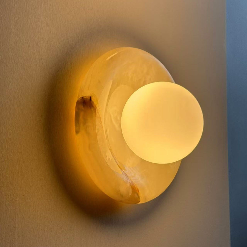 Hako Wall Light Indoore in Marbre - 2