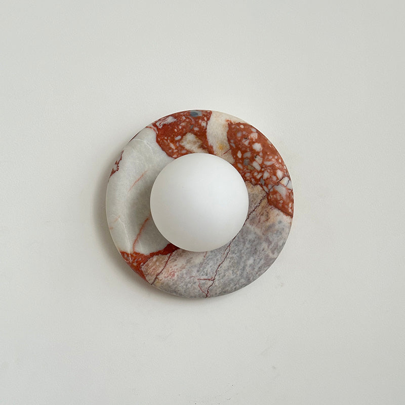 Hako Wall Light Indoore in Marbre - 30