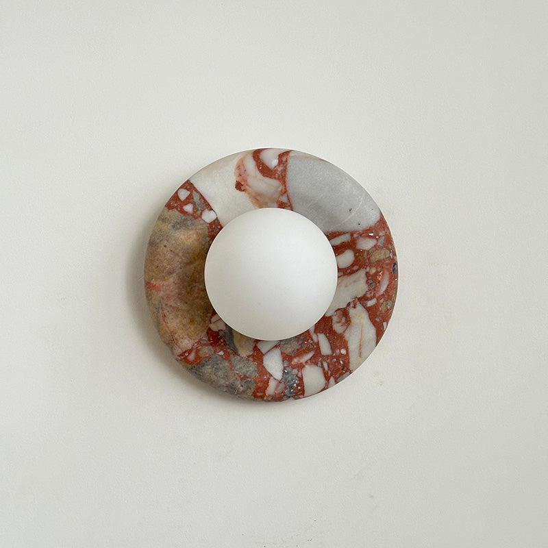 Hako Wall Light Indoore in Marbre - 36