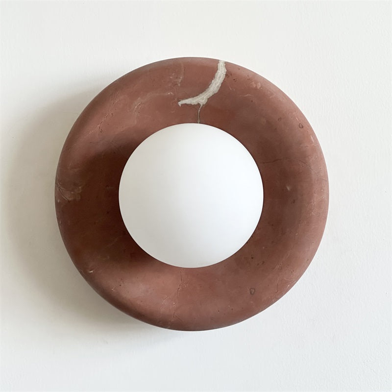 Hako Wall Light Indoore in Marbre - 69