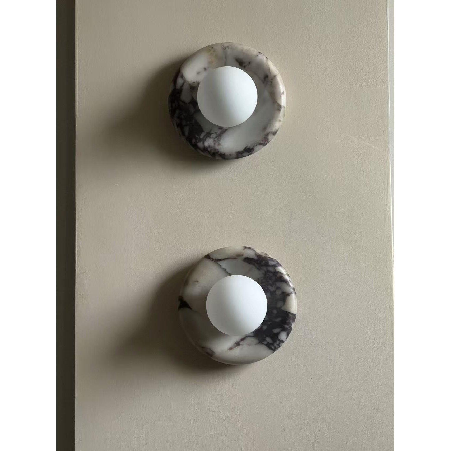 Hako Wall Light Indoore in Marbre - 7