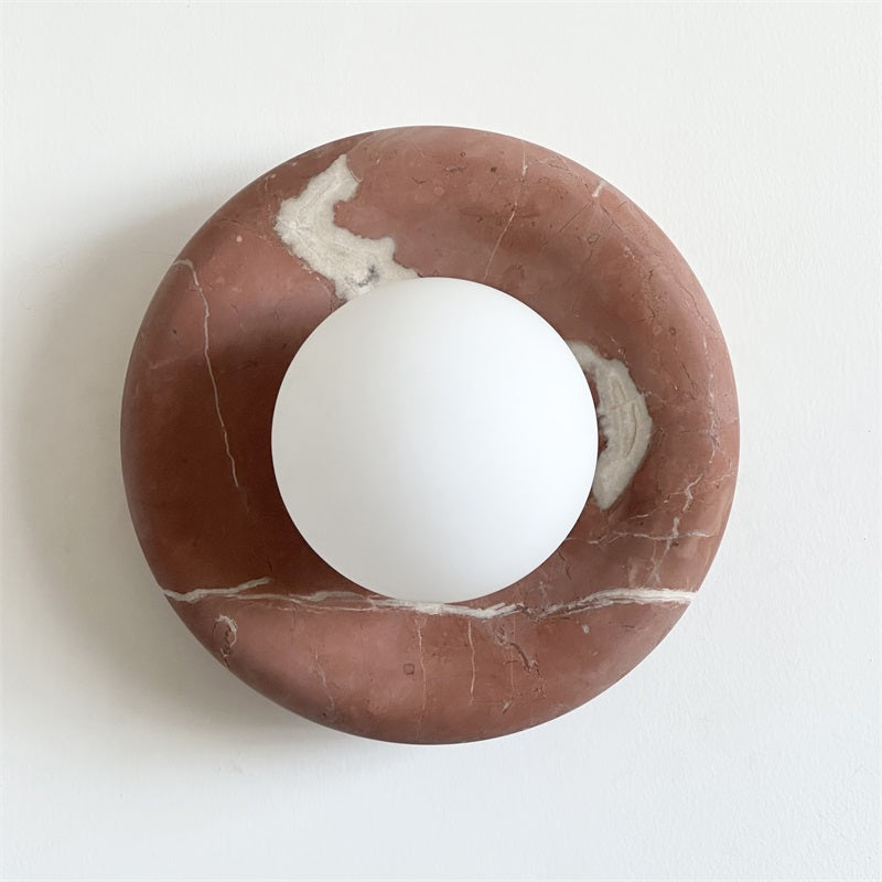 Hako Wall Light Indoore in Marbre - 70