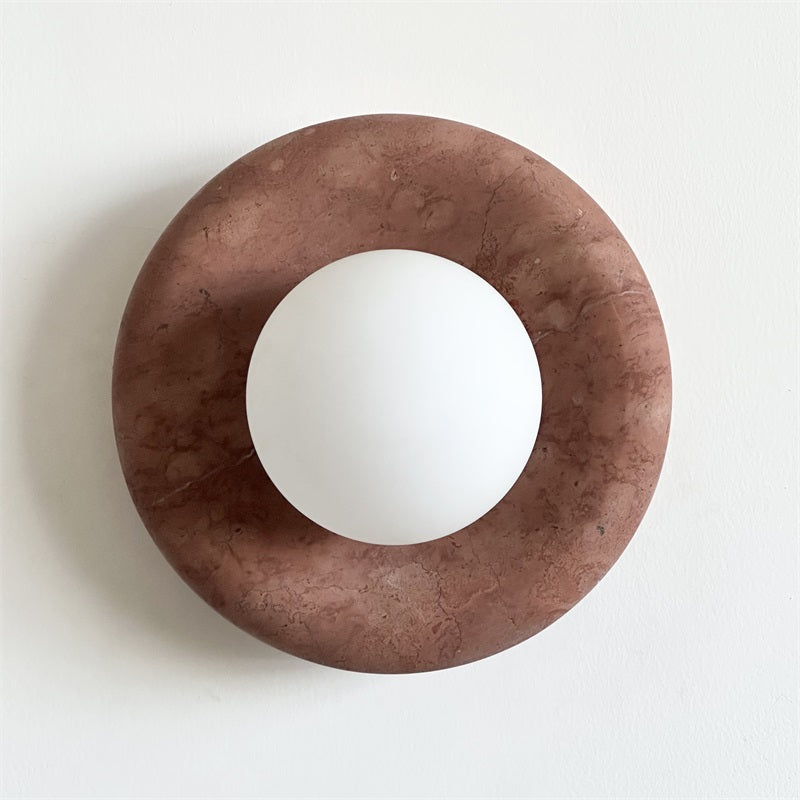 Hako Wall Light Indoore in Marbre - 73