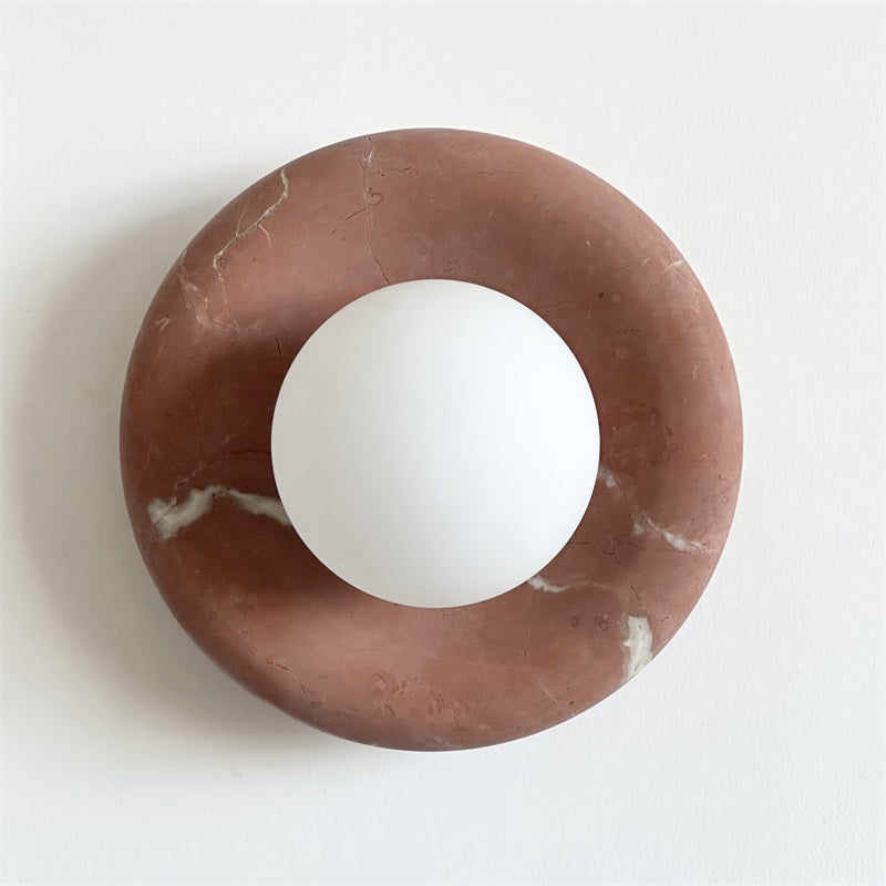 Hako Wall Light Indoore in Marbre - 74